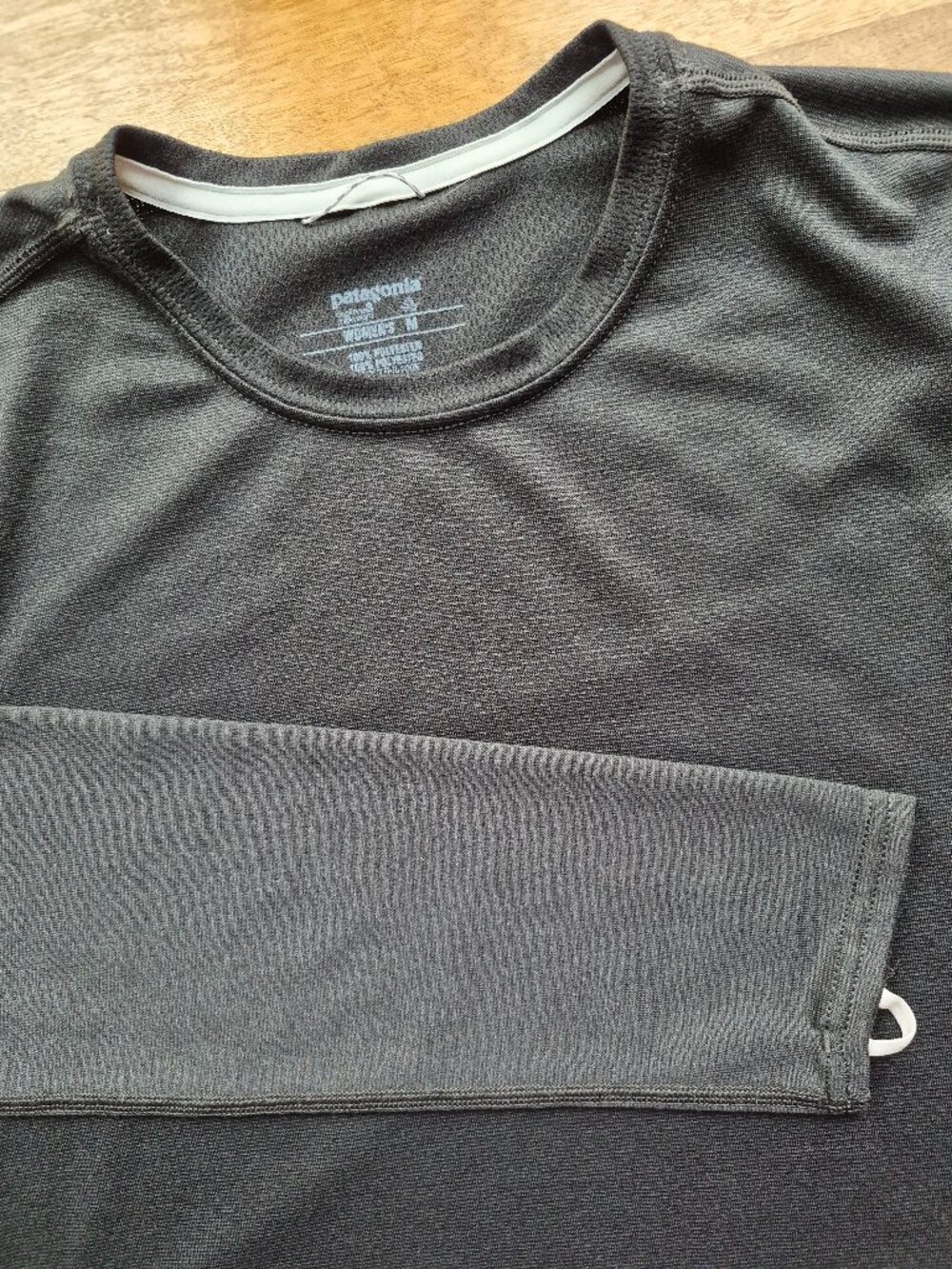 Patagonia Capilene3 Women’s Size Med Blk Base Layer Midweight Outdoor Gorpcore